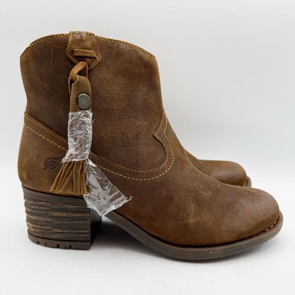 Born Womens Alondra Western Boots US 10 M EU 42 Brown Leather NIB - Picture 4 of 13